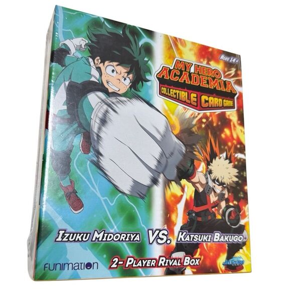 My Hero Academia Collectible Card Game 2 Player Rival Box Izuku v Katsuki SEALED - Picture 1 of 4